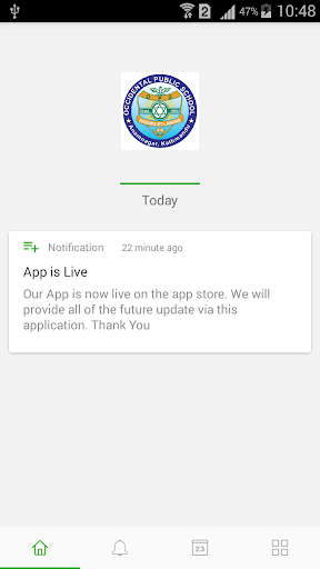 Android application Occidental Public School screenshort