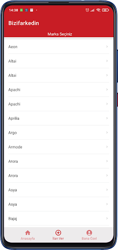 Bizifarkedin-Motosiklet İlan Screen 2