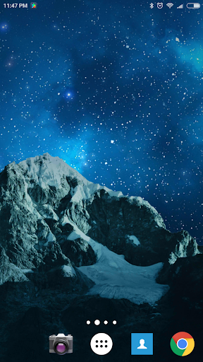 Android application Parallax 3D Wallpaper: Galaxy screenshort