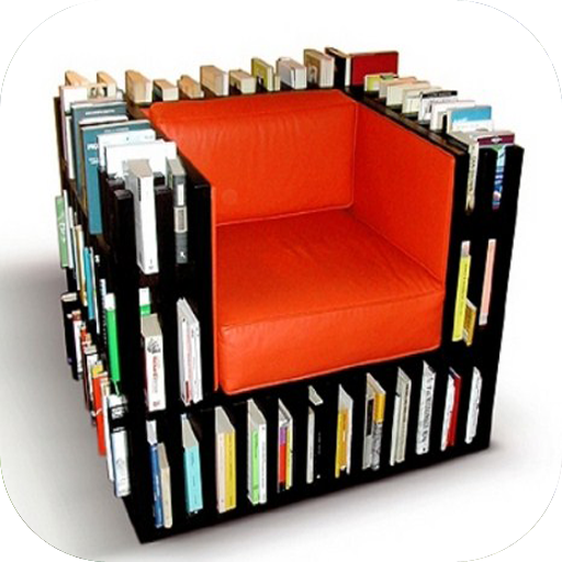 DIY Bookshelf Ideas  Icon