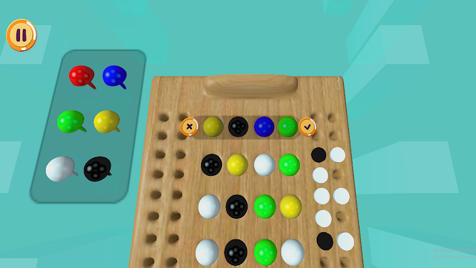 #3. Mastermind 3D Code Breaker (Android) By: Game Over Studios