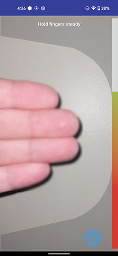 ONYX Touchless Fingerprinting Screen 3