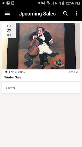 Android application Churchill Galleries screenshort