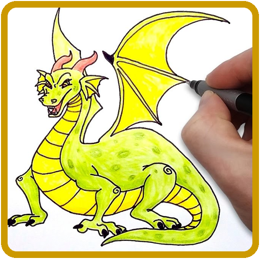 Cómo dibujar un dragón - Aplicaciones en Google Play