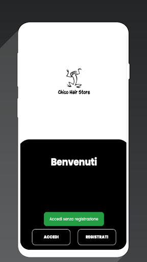 Android application Hair store chico screenshort
