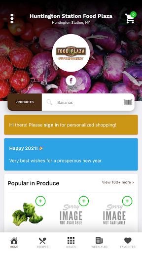 Android application Huntington Station Food Plaza screenshort