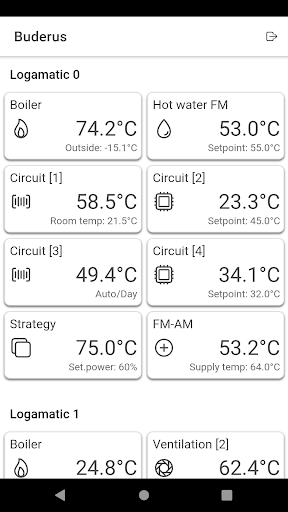 Android application BWC5 screenshort