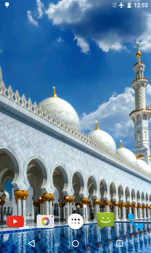 Grand Mosque Video Wallpaper Screen 3