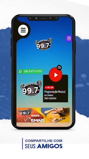 Rádio NV FM99,7 - Barreirinhas Screen 3