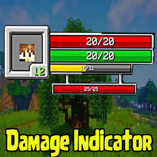 Simple Damage Indicator Minecraft Data Pack
