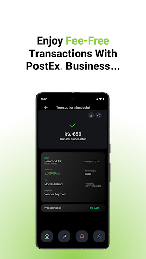 PostEx Business Screen 3