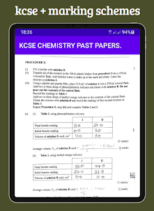 Chemistry Kcse past papers.