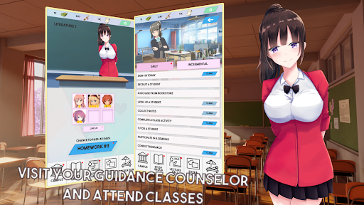 Screenshot of Idle University