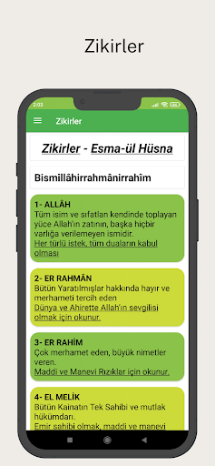 Zikirmatik - Esmaül Hüsna Screen 3