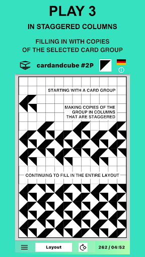 card and cube #2 GEOMETRIC Screen 3