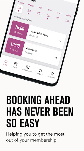 Screenshot of David Lloyd Clubs