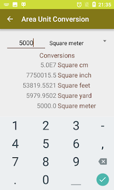 Land Area Calculator Converterのおすすめ画像5