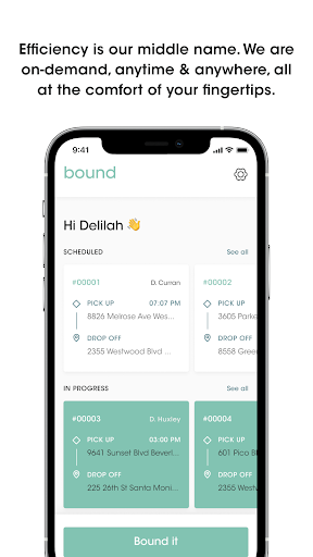 Bound - Delivery Screen 2