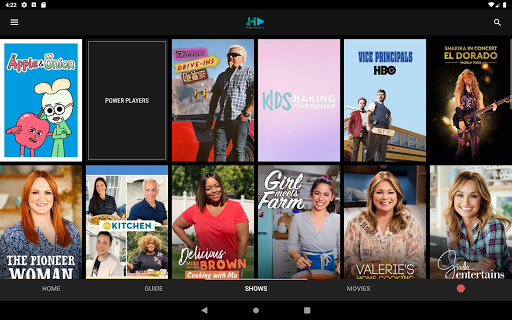 Screenshot of HomeStreamTV