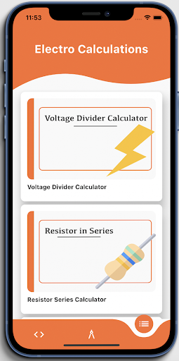 Electro Calculation Screen 3