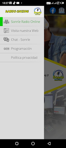 Sonríe Radio Screen 3