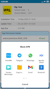App Share And Backup