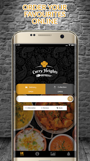 Android application Curry Heights screenshort