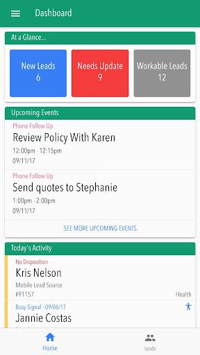 Android application AgentCubed screenshort