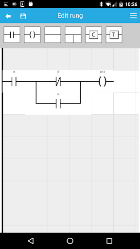 Screenshot of ST PLC App
