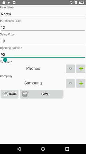 Android application Price List screenshort