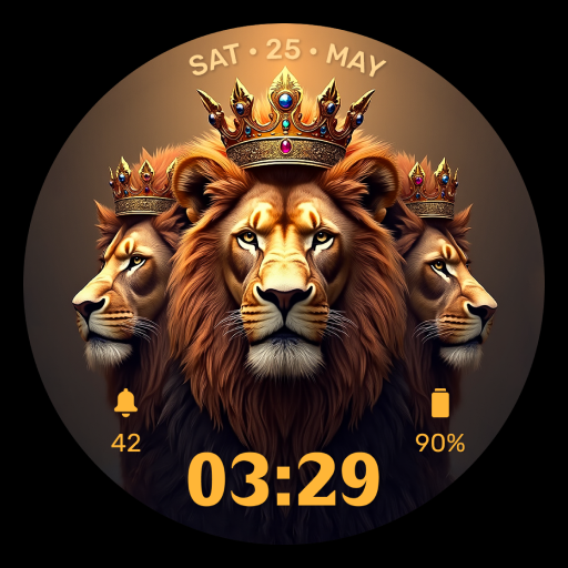Lion Watchface ULTRA SGW7 Logo