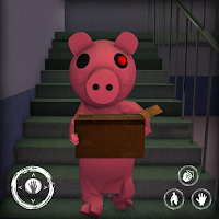 Piggy Family 3D: Scary Neighbor Obby House Escape