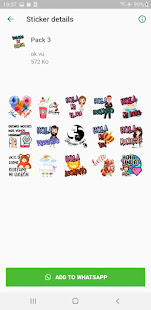 Stickers de Saludos para WAStickerApps 1.0 APK screenshots 4