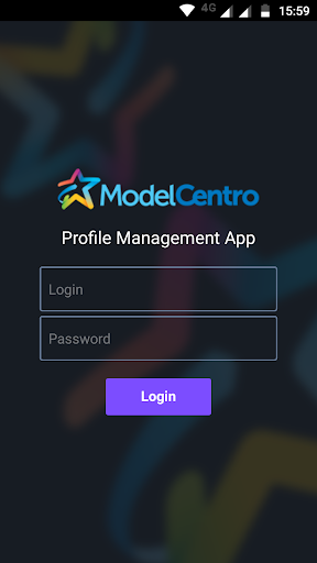 Android application ModelCentro for Android screenshort