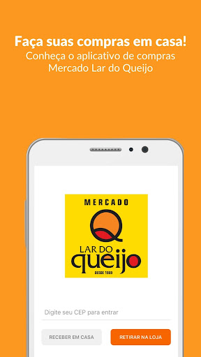 Android application Mercado Lar do Queijo screenshort