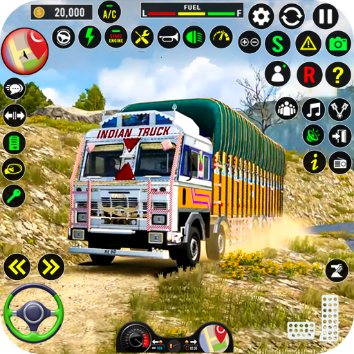 Indian Truck Offroad Cargo 3D logo