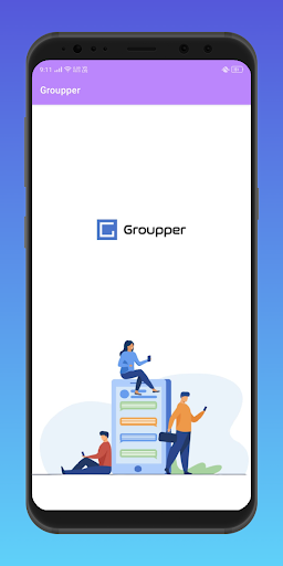 Android application Groupper screenshort