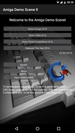 Android application Amiga Demo Scene II screenshort