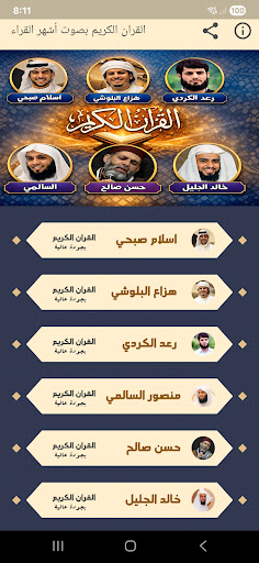 Vista previa de la aplicación