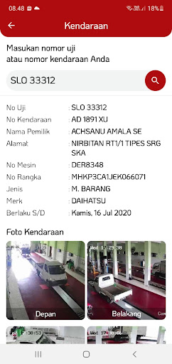 E KIR DISHUB SOLO Screen 3