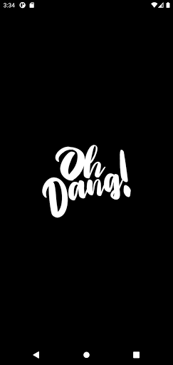 Android application Oh Dang! Espresso screenshort