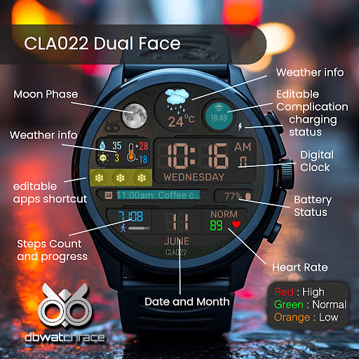 CLA022 Dual Face screenshot 2