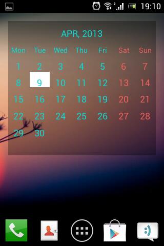 Julls Calendar Widget Pro