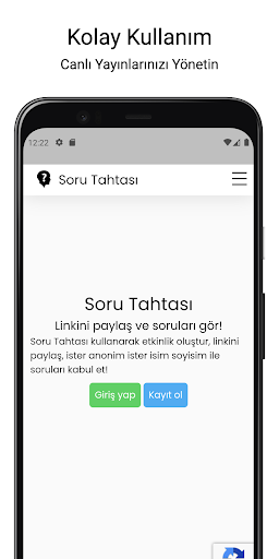 Android application Soru Tahtası screenshort