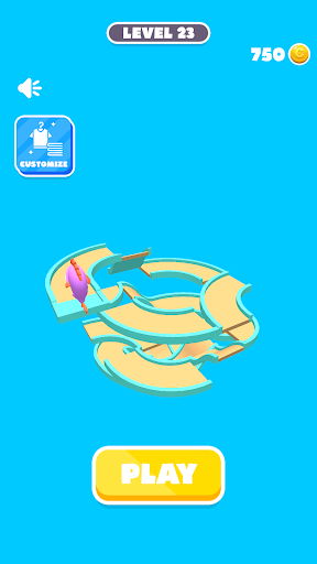 Only Down 3D Fast Puzzle 3D