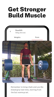StrongLifts Weight Lifting Log Tangkapan layar