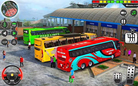 Passenger Bus Driving Bus Game