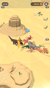 Dinosaur Merge Battle MOD APK (Unlimited Gold) Download 6
