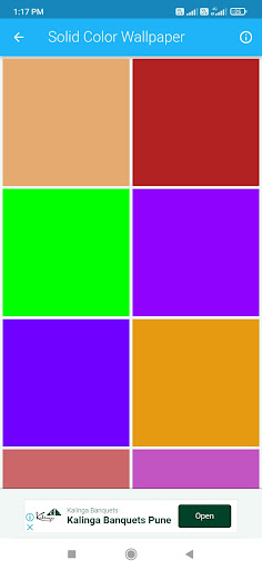 Solid Color Wallpapaer Screen 2