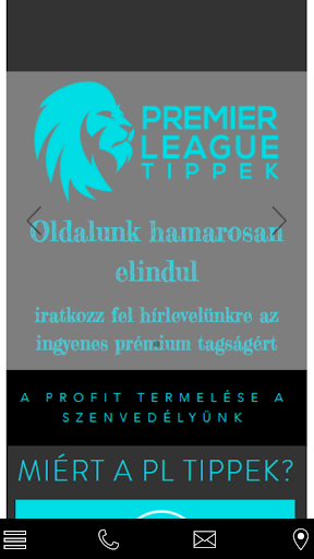 Android application PremierLeagueTippek screenshort